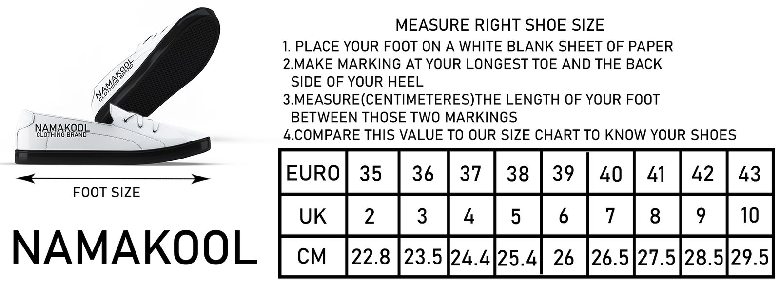 Men's Shoes Size Men's Shoes Size Chart