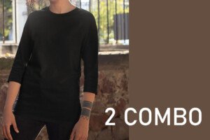 Women 3/4th/Full Sleeves Combo TShirt (Pack of 2)