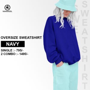 Unisex Oversize Sweatshirt Combo (Pack of 2)