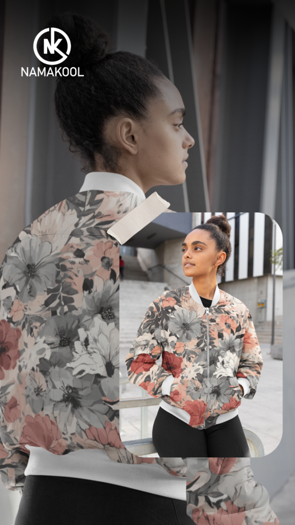 Women Bomber Jacket Poster