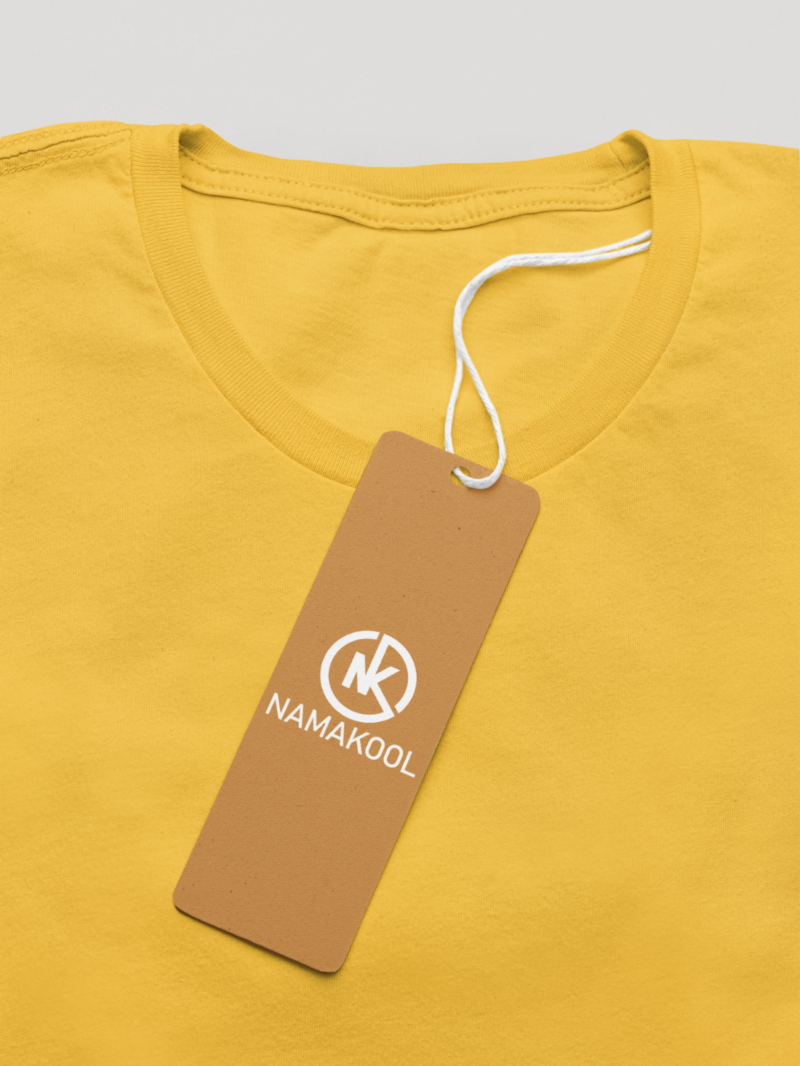 Mustard Yellow Women’s Oversize T-Shirt - Image 4