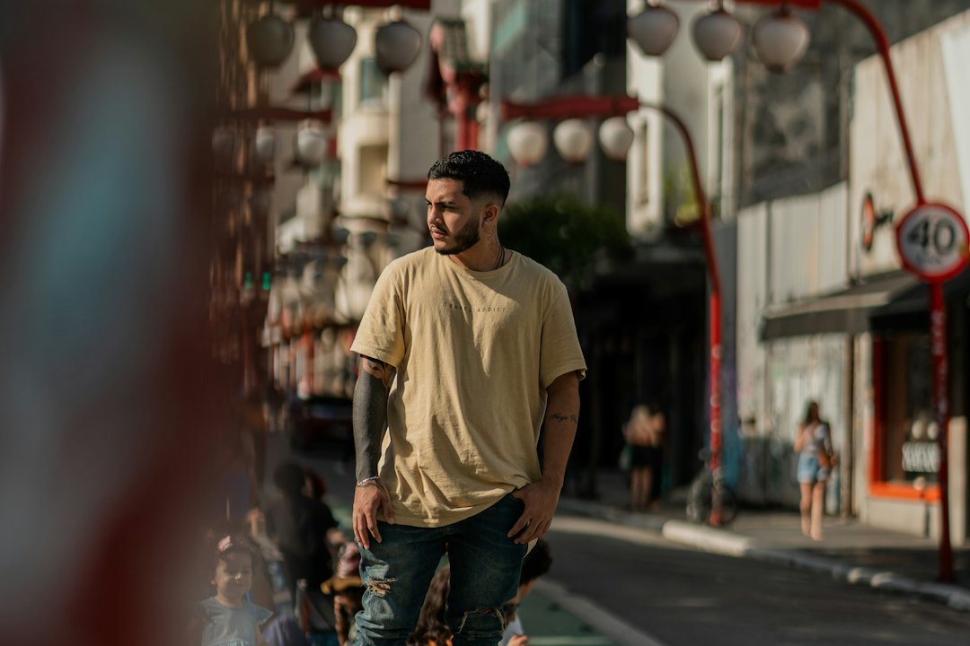 1. Oversized T-Shirt + Jeans