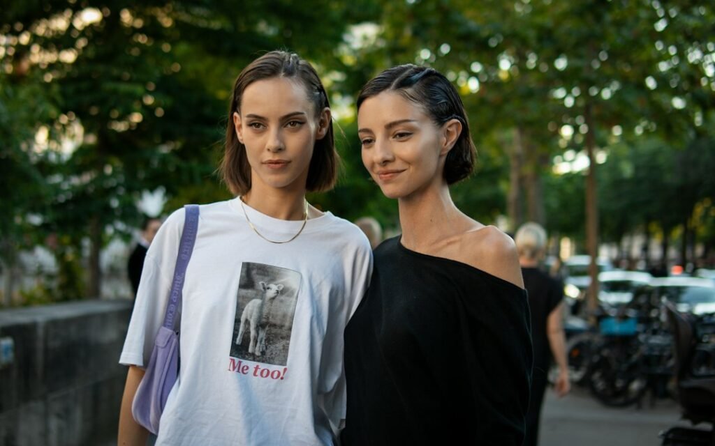 Two-person casual fashion inspiration