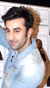 Ranbir Kapoor — Light-blue denim shirt